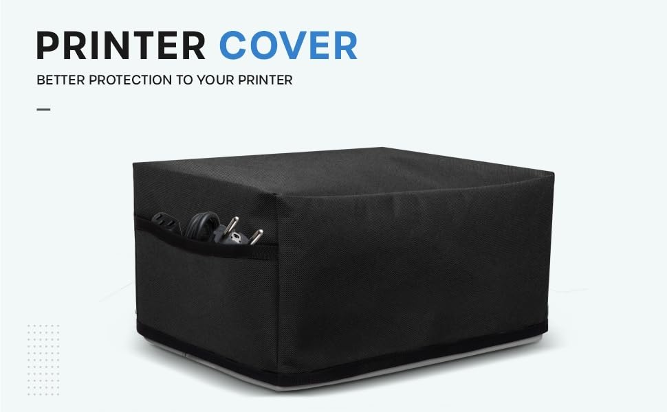 hp smart tank all-in-one 529 589 printer cover dust-proof dust proof black water-resistant