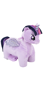 Huffy My Little Pony Twilight Sparkle plush quad