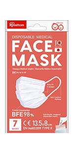 Medizinische Einwegmaske - Disposable Medical Mask PK-W