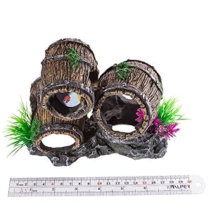 Three stacked barrel