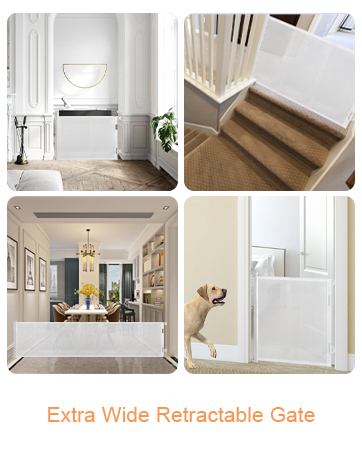 porte de bébé rétractable