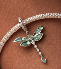 dragonfly pendant charms for pandora bracelet