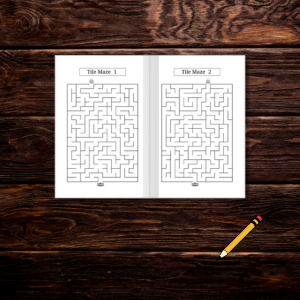 maze book interior 