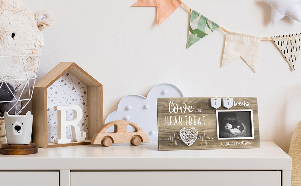 BABY ULTRASOUND PICTURE FRAME KEEPSAKE