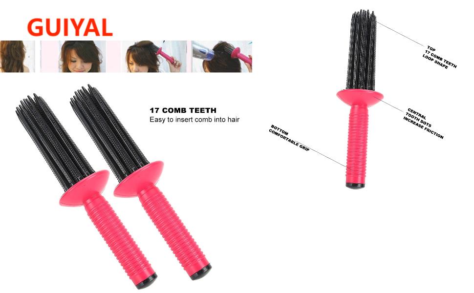 Hairstyling Tools 17 Comb Teeth