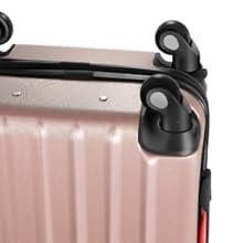 Tectake 4-teiliger roségoldfarbener Reisekoffer - robuste Hartschale, abnehmbare Rollen 360°, ineinander stapelbar, TSA 8c02ef87 6d54 48aa 92a5 Ed2426d3a688. CR0,0,300,300 PT0 SX220 V1