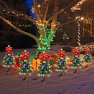 Solar Christmas Tree Lights