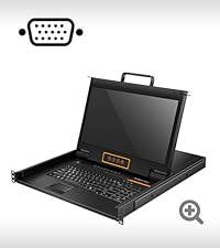 任天堂 - zhong Amazon.com: Yinker 8 Port VGA KVM Switch, 1U Rack Mount KVM