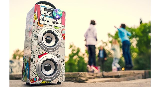 enceinte bluetooth, enceinte, micro, jouet fille, cadeau fille 10 ans, micro karaoké, cadeau