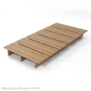 Amazon｜LOWYA ロウヤ ベッド ベッドフレーム ロータイプ