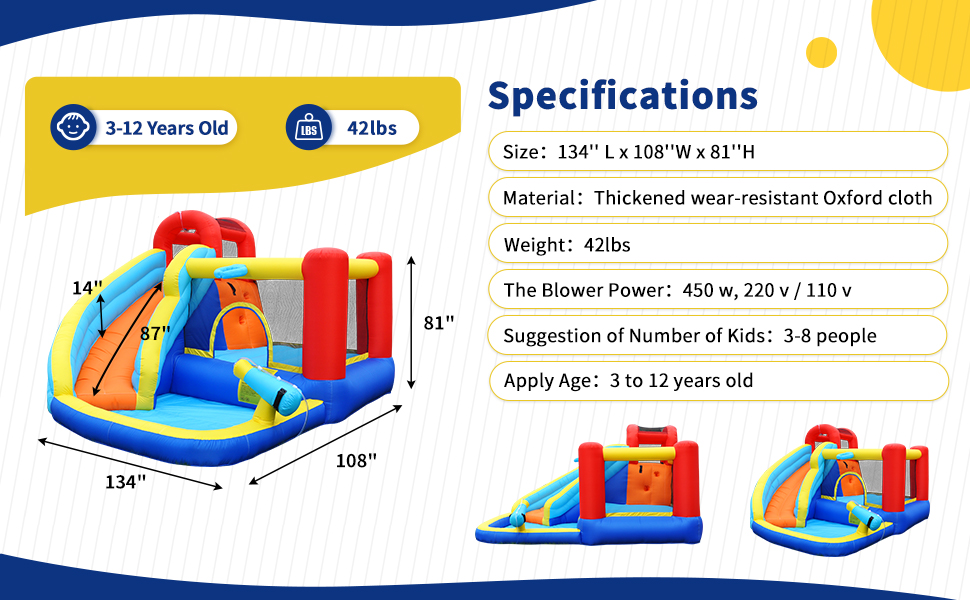 inflatable water slide