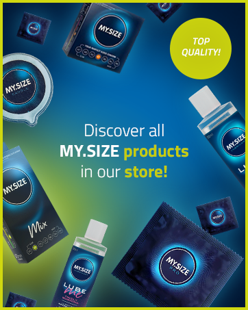 MY.SIZE Classic Condoms Size 2 I 49 mm Width I 10 Pieces Standard Pack ...