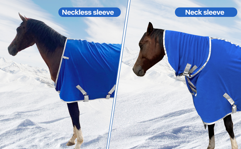 Soft Polar Fleece Horse Blanket Horse Exercise Fleece Contour Cooler