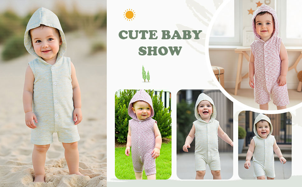 baby romper summer baby jumpsuit baby clothes baby outfit baby hoodie onesie baby hoodie romper