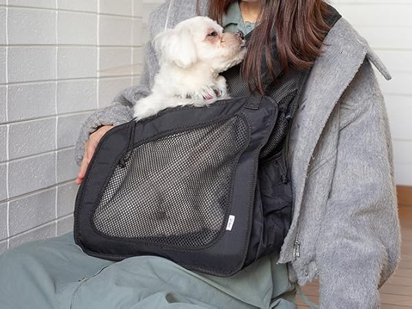 Amazon.co.jp: dot. ペット スリング 抱っこ紐 小型犬 猫 5kg