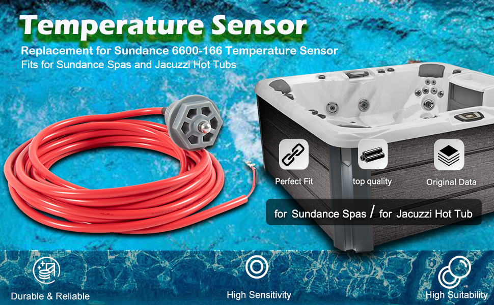 Yoursme Replacement for Sundance 6600166 Temperature Sensor Fit for