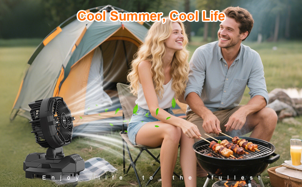 Portable Misting Fan