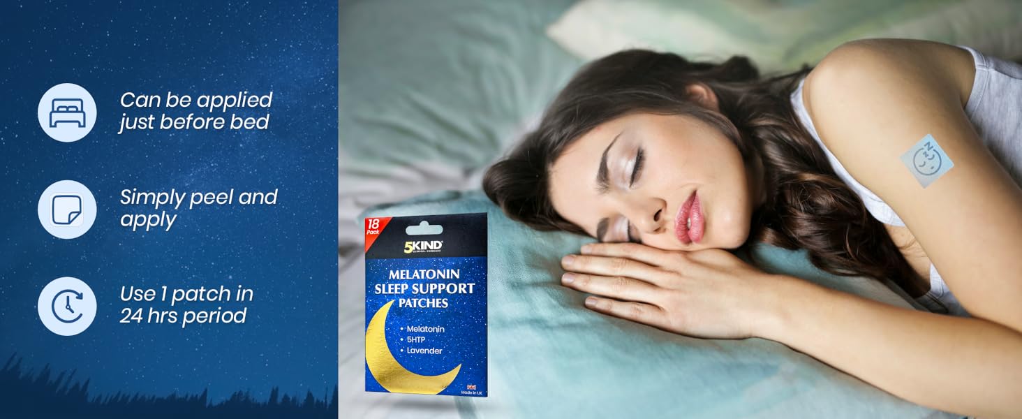 Melatonin Sleep Support Patches