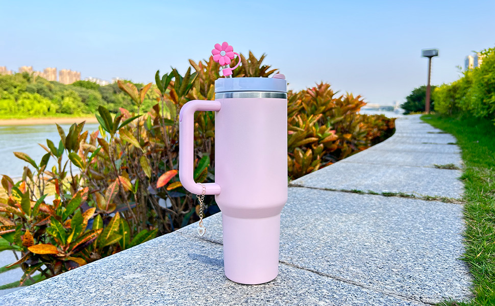 4PCS Straw Cover Compatible with Stanley 30&40 Oz Tumbler