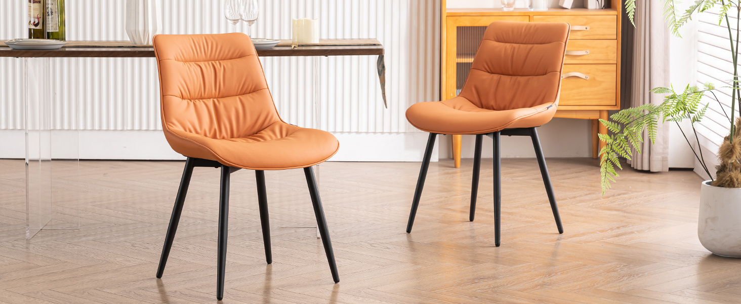leather dining chairs