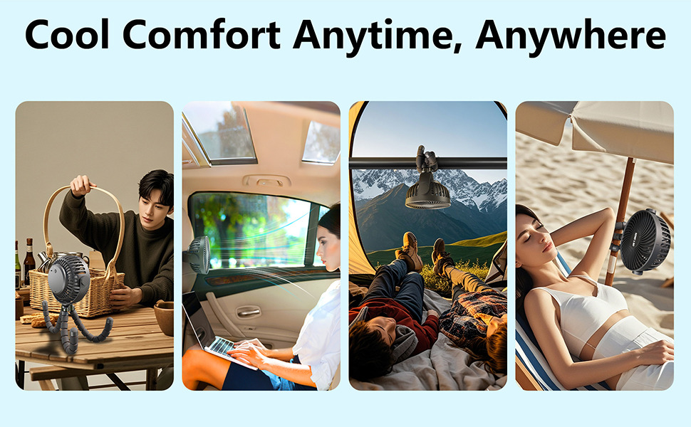 portable fan for stroller;stroller;portable stroller fan;portable fan for travel