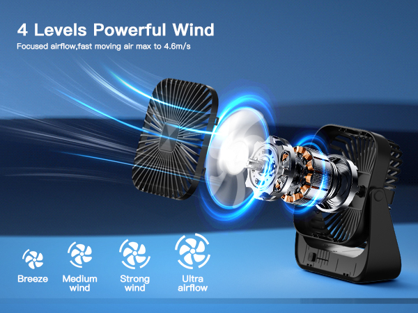 desk fan portable desk fan personal small fan mini fan desk fan for men women home office