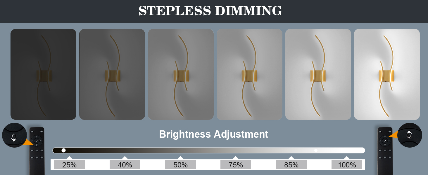 Stepless Dimming