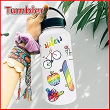 Hitrodona sticker for tumbler personalized