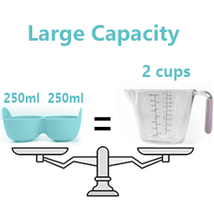 large silicone egg poacher