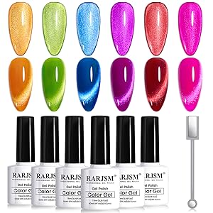 magnetic cat eye gel polish set cat eye gel nail polish with magnet stick set