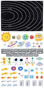 Story Board Solar System autism sensory toys