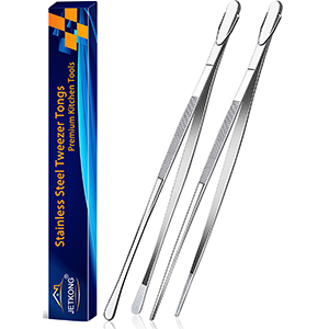 extra long food tweezers