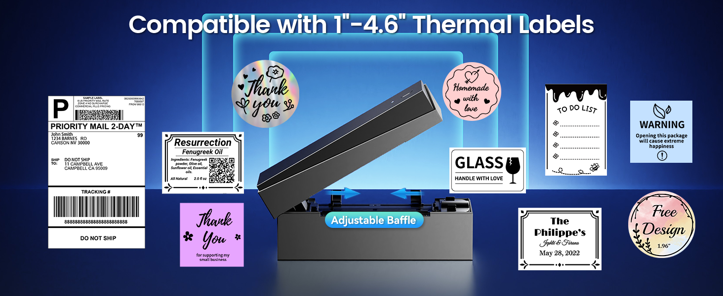 bluetooth label printer