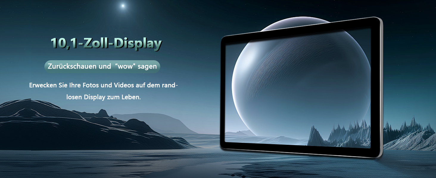 Tablet Android 14, Tablets 10 Inches, 4G LTE 5GHz WiFi Tablet PC, 14GB