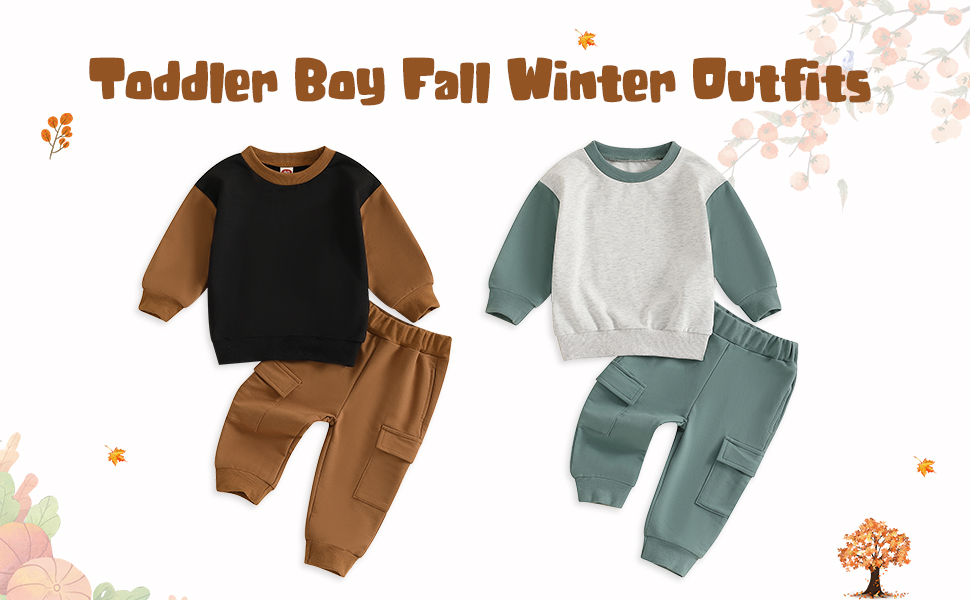 toddler boy fall winter outfit