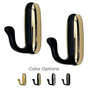 Amazon.co.jp: 【ホテルクオリティ】 モダンウォールフック 2個