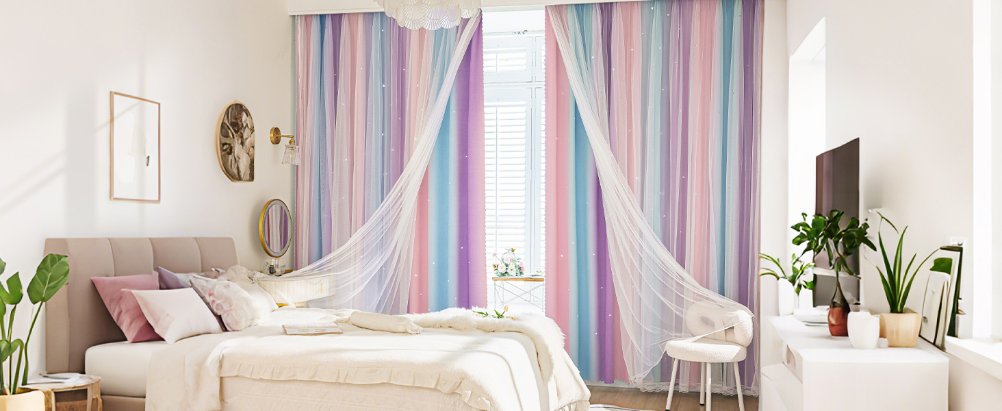 Pink Curtains