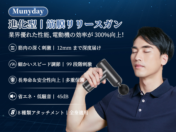 Amazon | 【2025最新進化・効率300％向上】筋膜リリースガン
