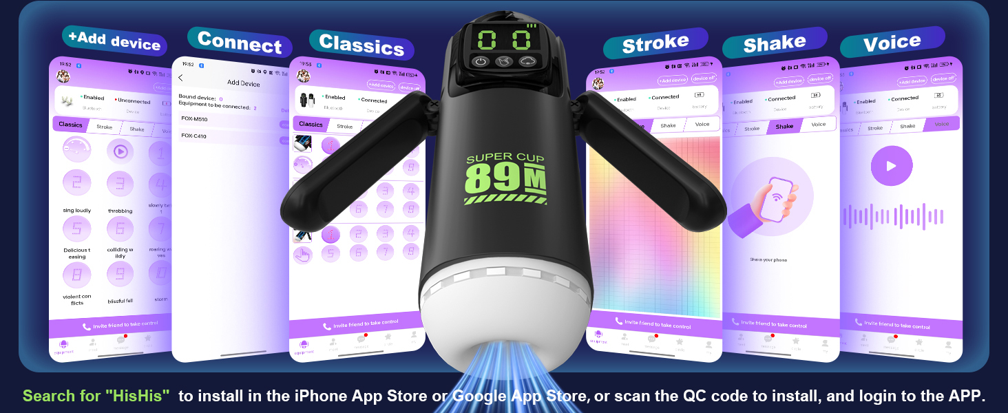 mens vibrator with LCD screen