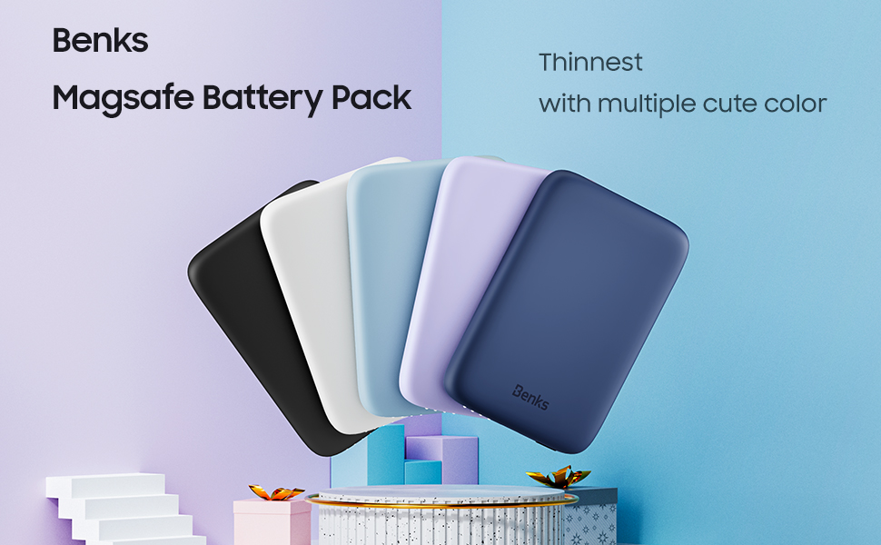 Benks Wireless Power Bank Compatible with Magsafe