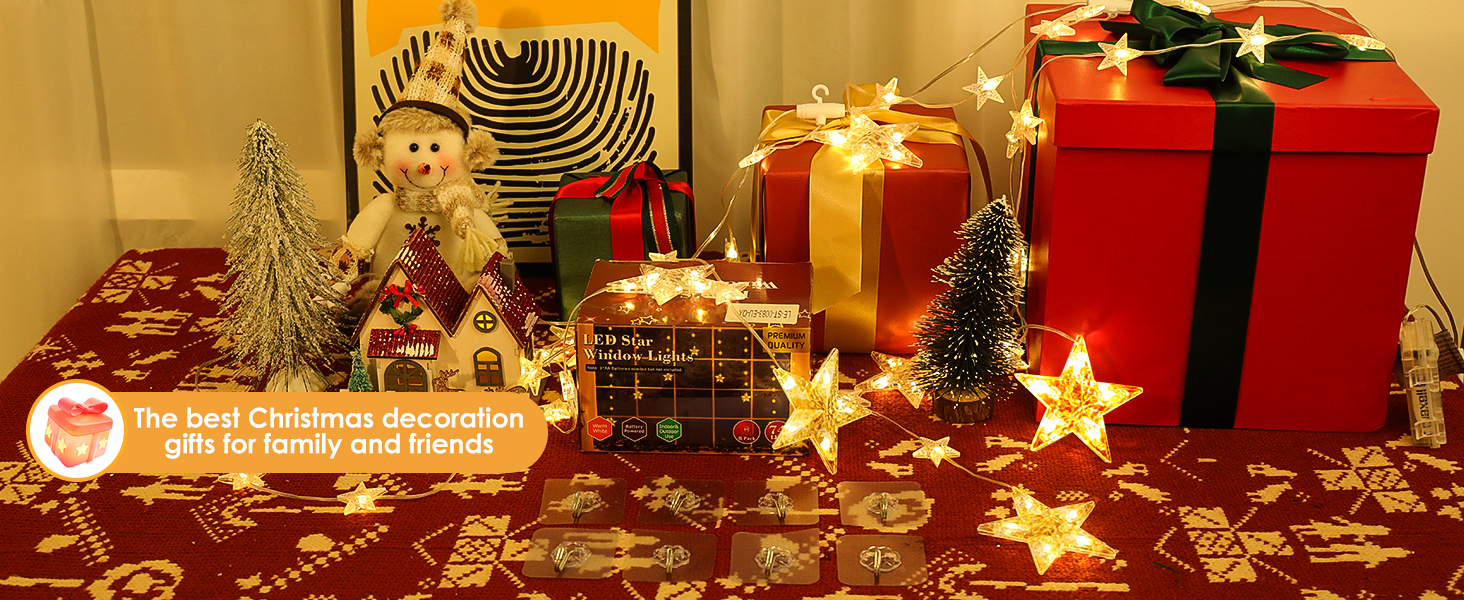 Christmas curtain Lights