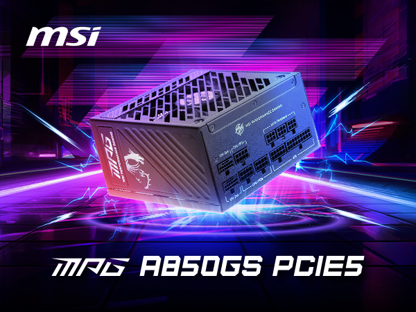 PC 電源MSI MPG A850GS PCIE5 (850W) 新品　未開封 Amazon.com: MSI MPG A850GS PCIE5, Fully Modular Gaming 850W
