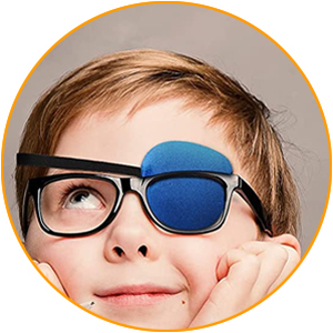 Single eye mask, soft and comfortable pirate eye patch for treating amblyopia strabism