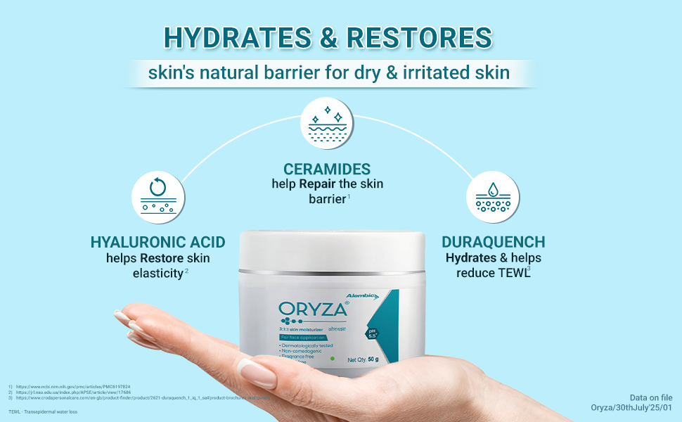 Oryza Moisturiser Cream
