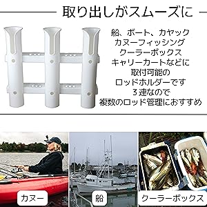 カヤックカヌー ボード用 丈夫なリゾットステンレス スチール ロッドホルダー SUP カヤック サップ用 ロッドホルダー インフレータブルボート