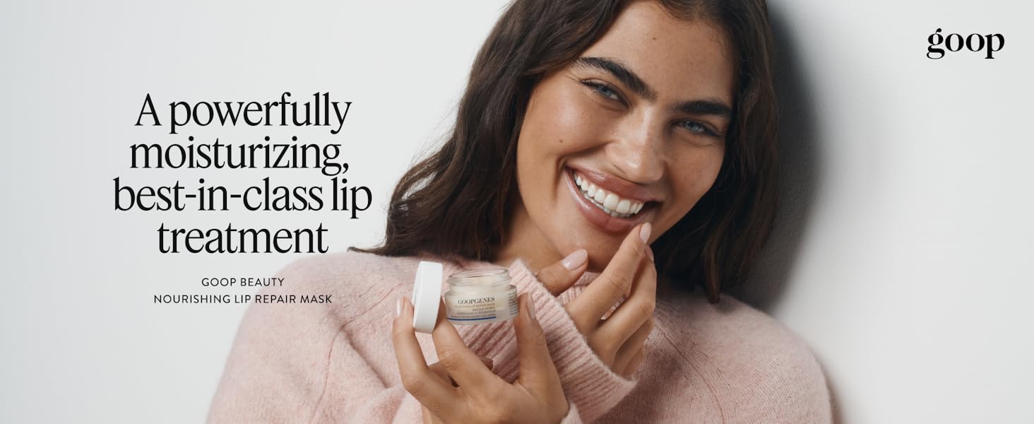 goop Beauty Nourishing Repair Lip Mask - A powerfully moisturizing best-in-class lip treatment