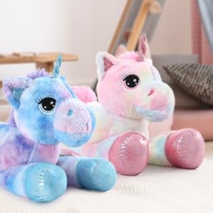 big unicorn stuffed animal 