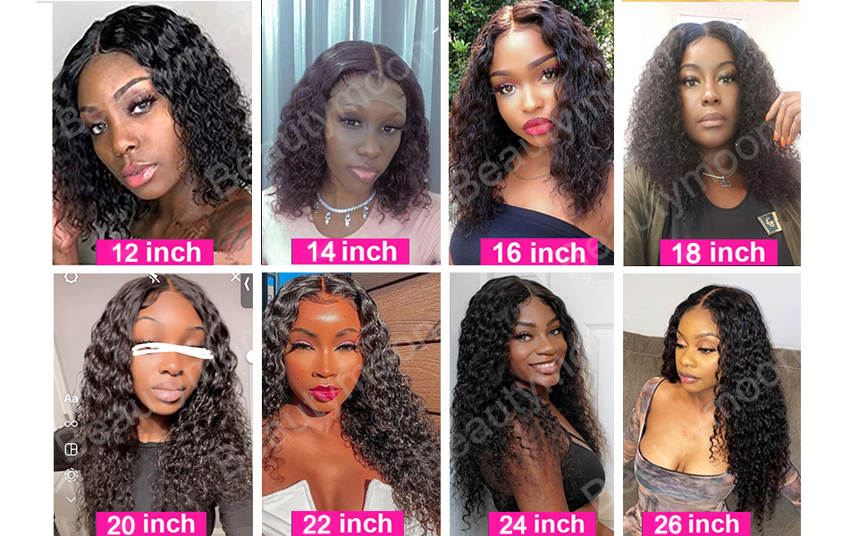 Long Wavy Middle Part Mahogany Lace Front Wigs - tastePINK007