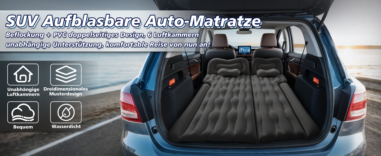 aufblasbare auto matratze