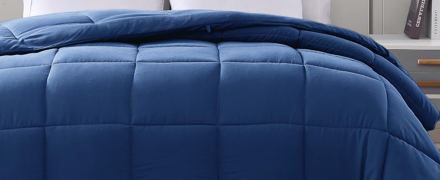 Comforter Queen Size Down Alternative Microfiber Quilted Solid